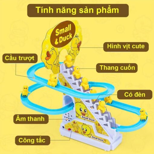 Đồ chơi vịt leo thang 4